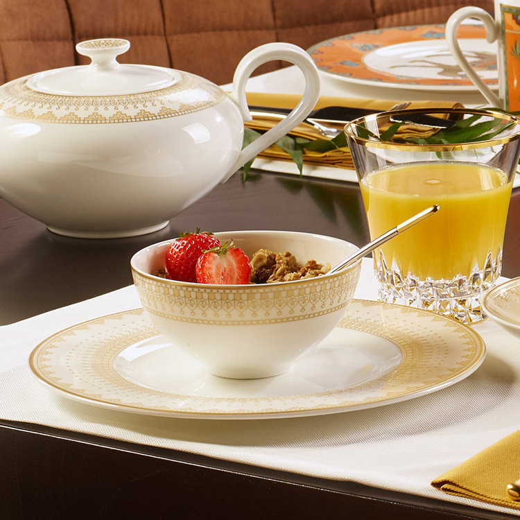 奢华中东 金边 碗盘