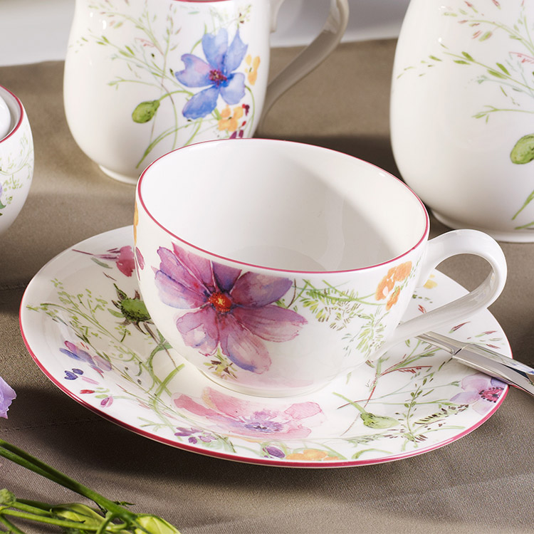 紫色迷情 咖啡杯碟